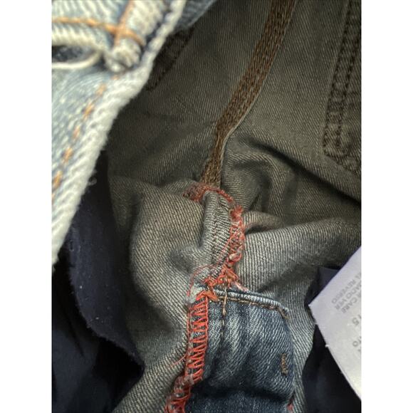 Vintage Coogi Australia Jean Shorts Embroidered Patch Baggy Size 6 Boy Girl - Picture 15 of 16